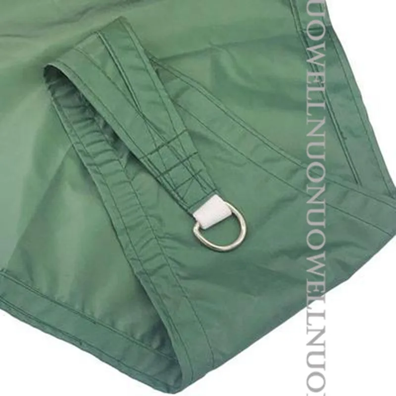 

Army-Green Color Waterproof Awning Garden Patio Triangle Sunshade Sail Outdoor Camping Sun Canopy Tent Swimming Pool Shade Sails