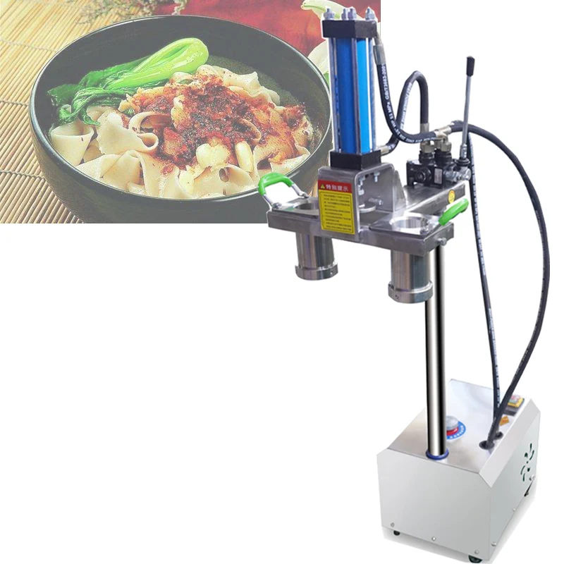 Commercial Hydraulic Rake Ramen Noodle Machine Stainless Steel Electric Cold Noodle Machine 220v 2500w Noodle Machine