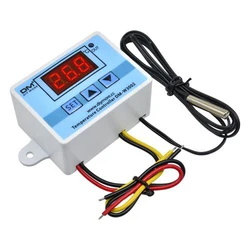 XH-W3002 AC 110-220V LED Digital Temperature Controller Thermos Thermoregulator Sensor Meter Heating Cooling+1m 10k 3950 Wire