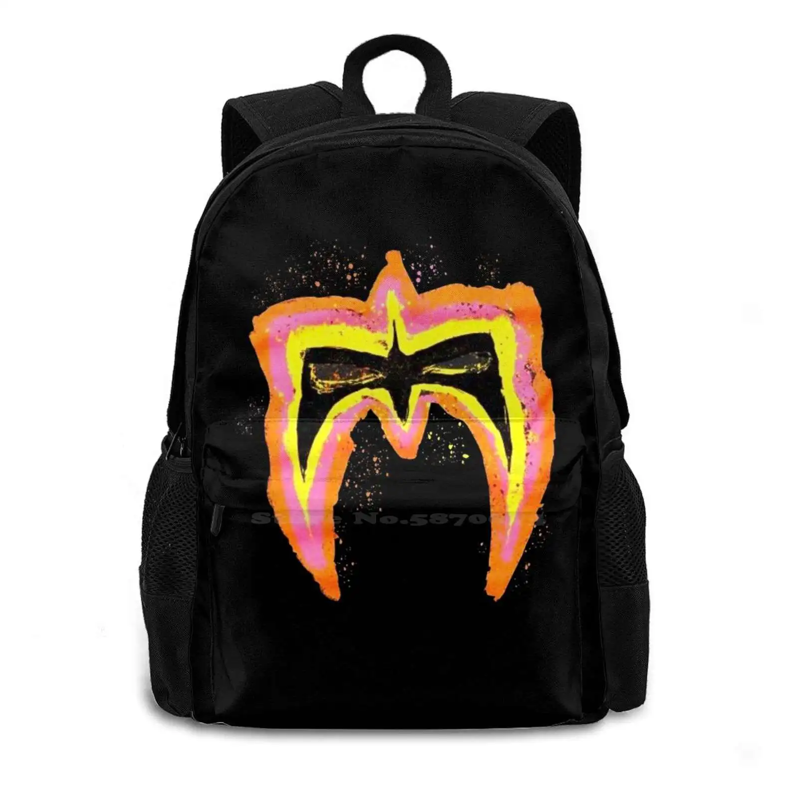 Warrior Mask Women Men Teens Laptop Travel School Bags Warrior Warrior Warrior Superstars