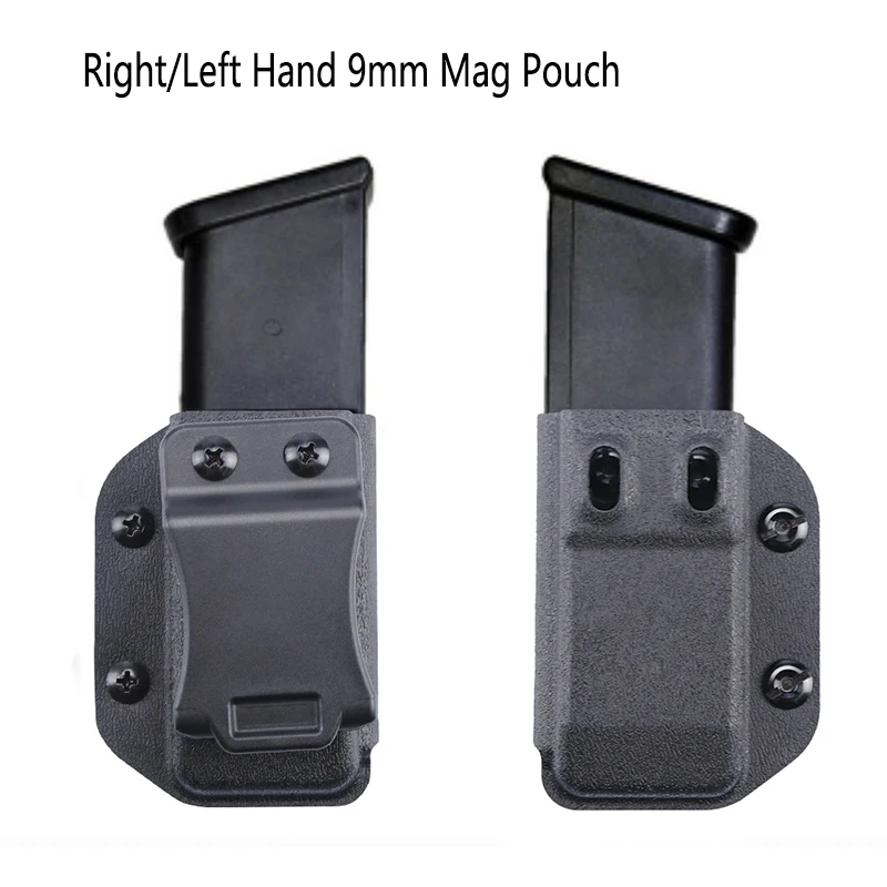 

Tactical IWB 9mm Pistol Magazine Pouch for Glock 17 19 26/23/27 G2C Beretta M9 P226 Universal Mag Holster Right Left Hand