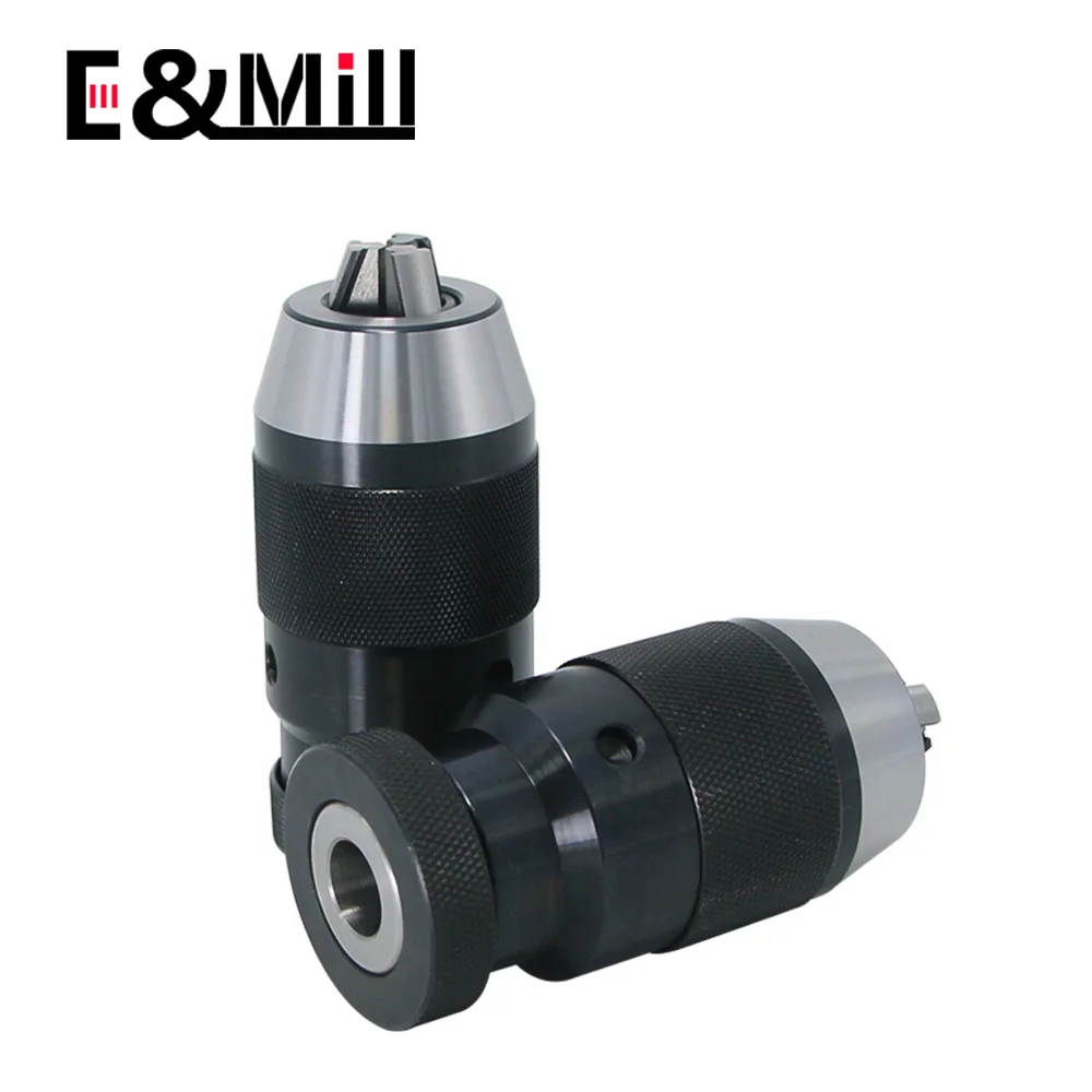 Automatic Self-tightening Drill Chuck B10 B12 B16 B18 B22 C6 8 10 12 16 Morse MT1/MT2/3/4 taper shank connecting rod universal