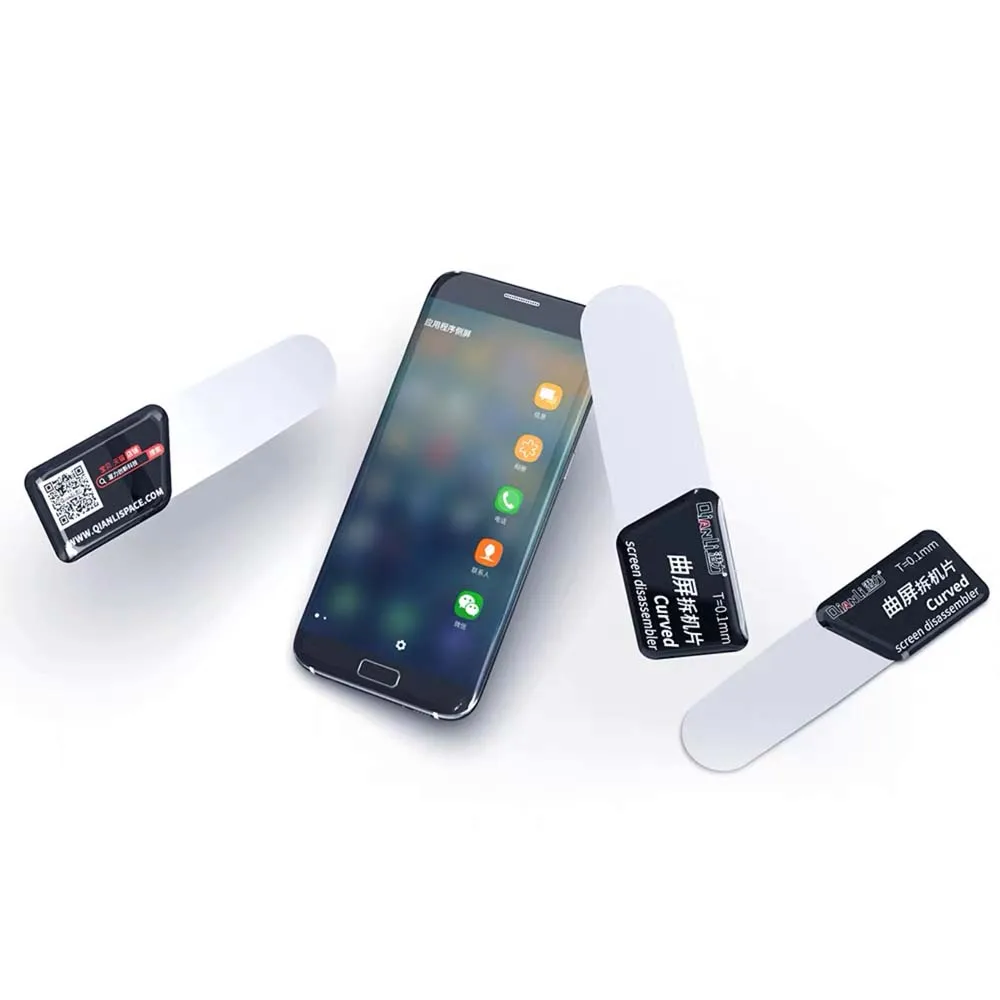 Qianli超薄型てこspudger逆アセンブラカード専用湾曲した携帯電話の画面フレーム分離ツール