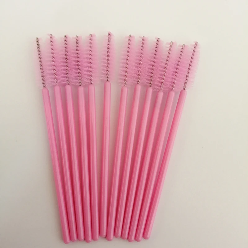 Eyelash Brushs 500/1000 pcs Swab Brush Disposable Microbrush Applicators Eyelashs Extensions Bendable Brush Eyelash Tools