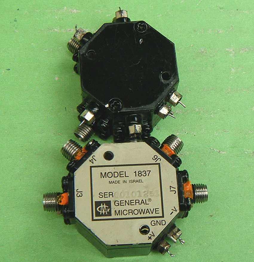 GENERAL MICROWAVE 1837 SP3T single-pole radio and MICROWAVE electronic PIN switch, three rolls