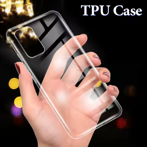 Transparent Silicone Case for Xiaomi Poco M4 Pro M3 Pro 5G Cover Soft TPU For Xiaomi Poco X5 Pro F5 Pro M3 Pro X3 NFC F3 Funda
