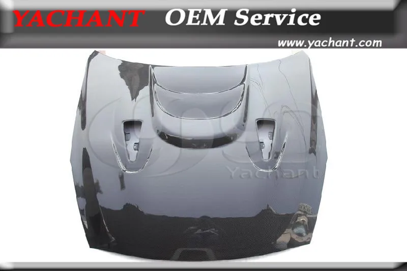 

Car Styling Carbon Fiber CF Hood Bonnet Fit For 2008-2014 Skyline R35 GTR CBA DBA MS Style Hood Bonnet Without Vents