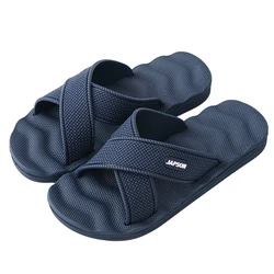 Summer Home Slippers Indoor Shoes Slides Men Badslippers Slide Slipper Sleepers Bathroom House Shower Bath Room Bedroom Flat