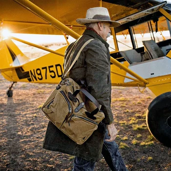 CD70140 Cidu גודל 40x32x9cm סופר איכות אמיתי עור פרה & 22oz שעוות בד מים הוכחה YKK רוכסן דובון תיק 3 צבעים