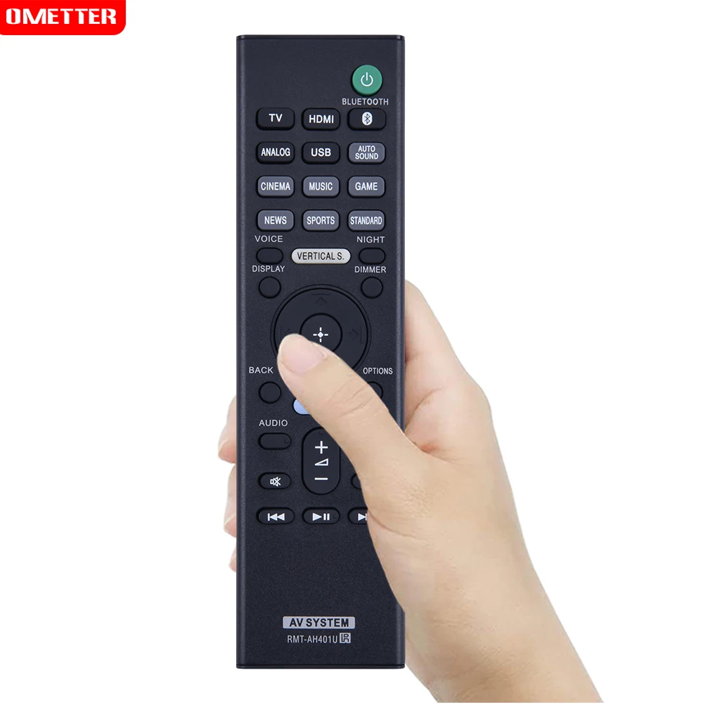 Uso de control remoto para sony audio RMT-AH401U controlador remoto controle teleconmande fernbedienung