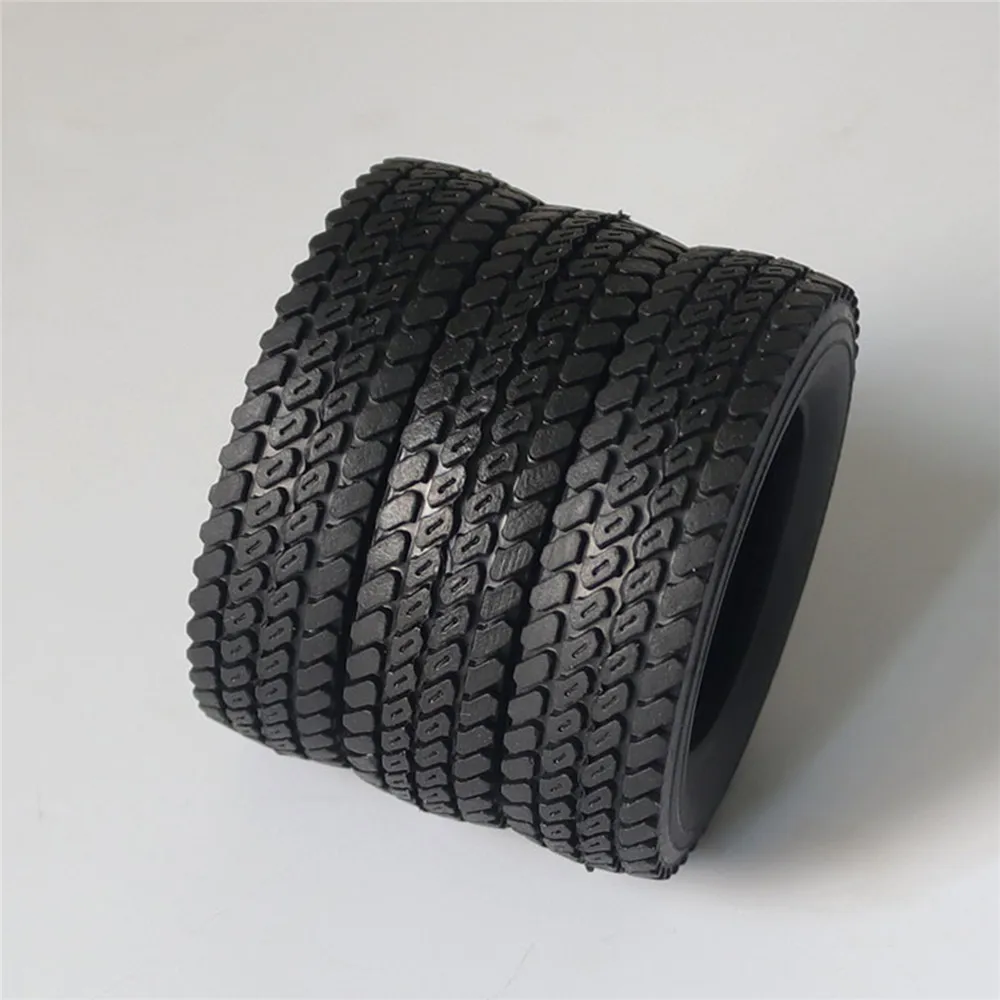 1 Pair 75mm Rubber Tires for 1/14 TAMIYA RC Tractor Truck Replacement Simulation Model Car Tyre Tires Upgrade Parts