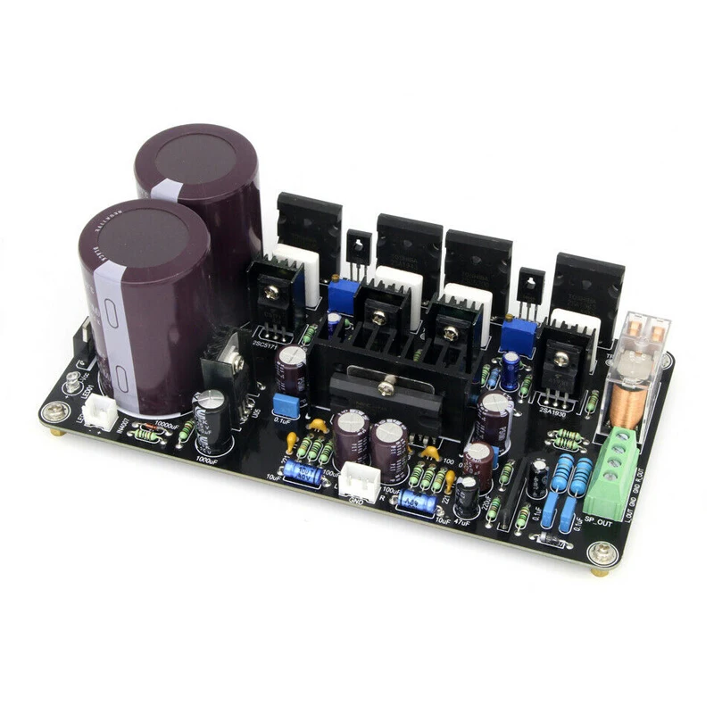 Assembled UPC2581 Power Dual Channel A1943/C5200 HIFI 2*125W Stereo Amplifier Board