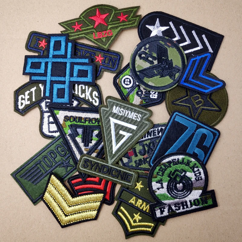 Patches Cloth Mend Decorate Clothes Apparel Sewing Decoration Applique Badges Patch Fashion