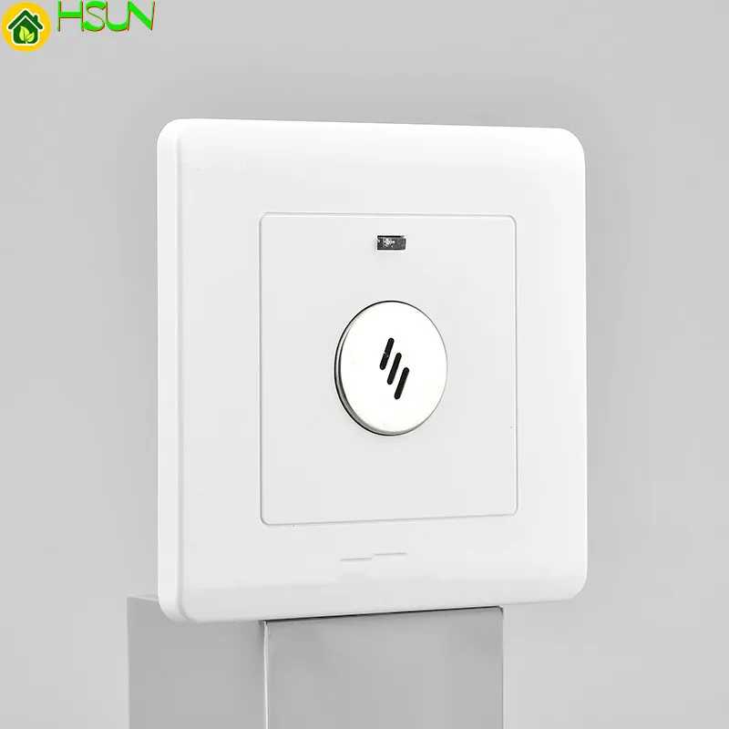 

86 type Acoustooptic switch Corridor induction delayed Household LED energy saving lamp 220V Sound control switch panel