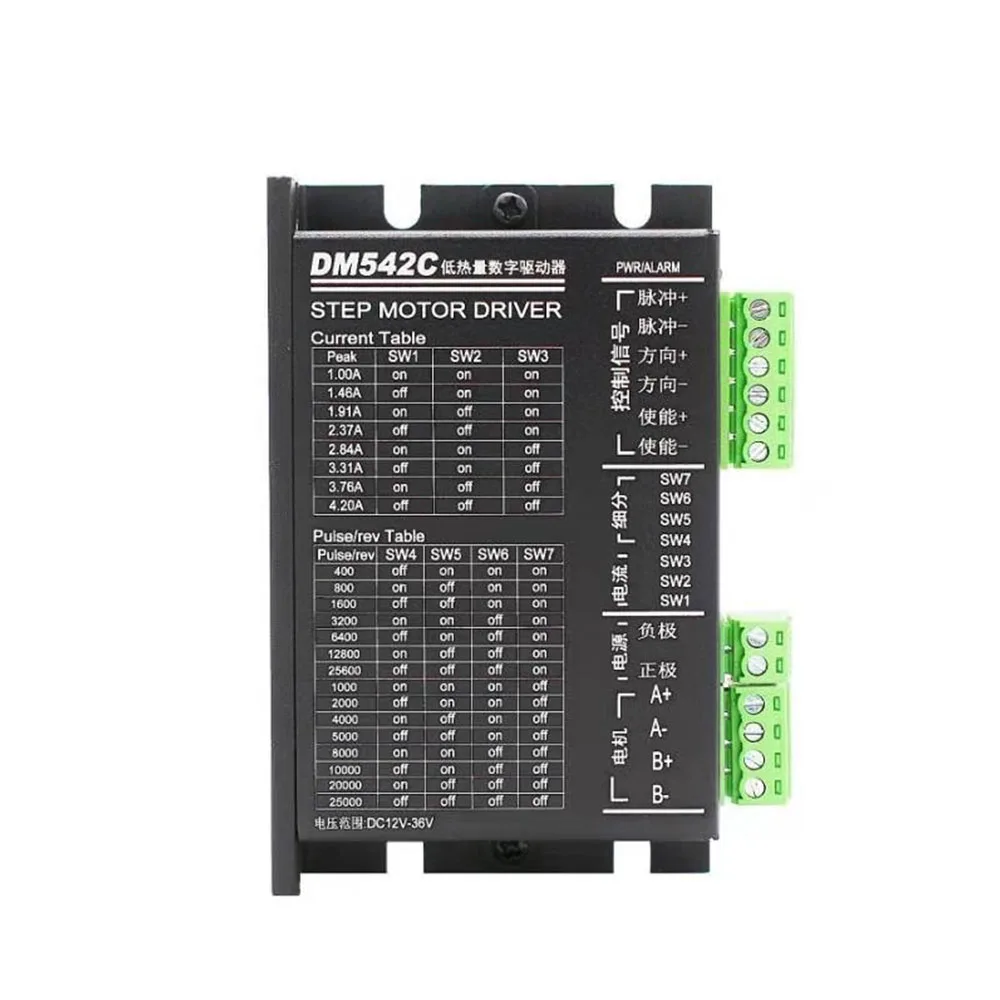 Driver Stepper DM542C: Recensione Pratica per Lavori di Precisione con Motori 42 e 57