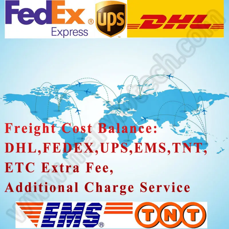 

Freight Cost Balance,Custom logo ,Federal Express etc. Remote area Fee Shipment Servece.Extra Addictional Charge link