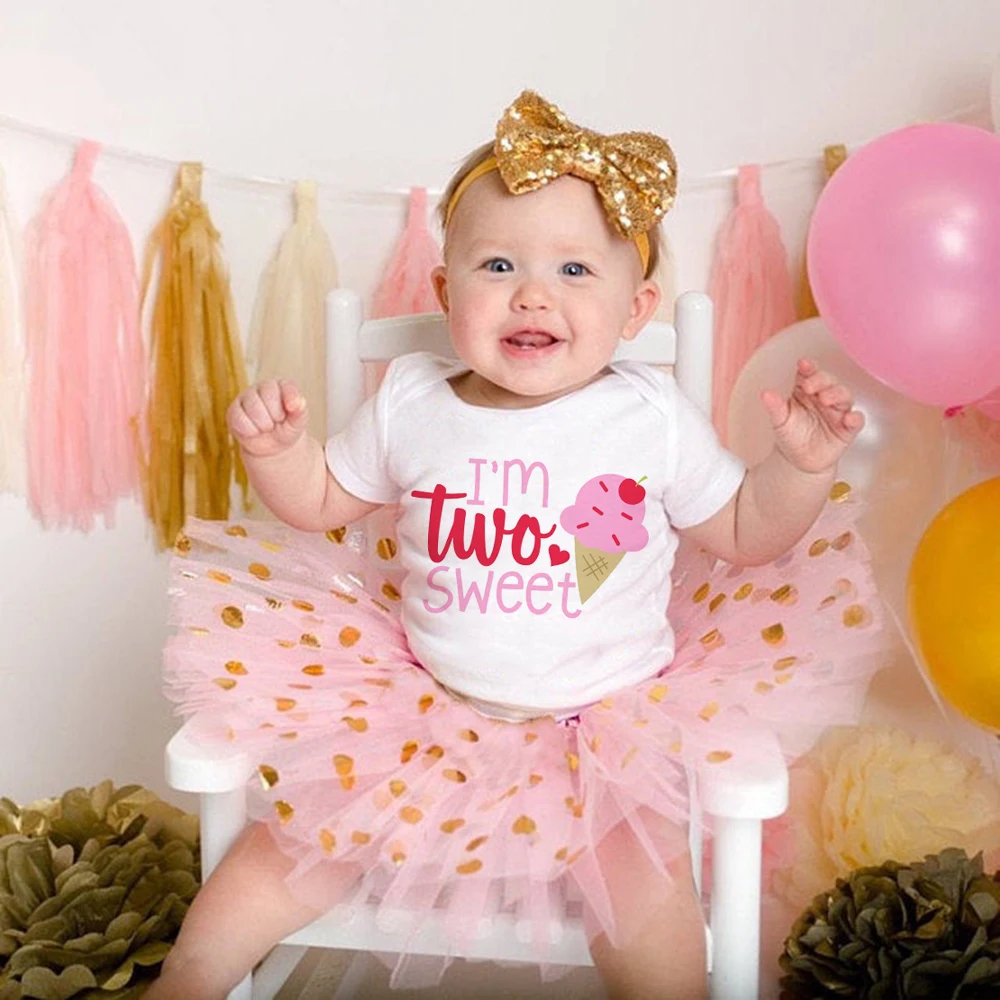 Sweet One/i Am Two Sweet Pink and Gold First Birthday Outfit Pink Gold 2nd Birthday Outfit Pink and Gold Party Cloth Set