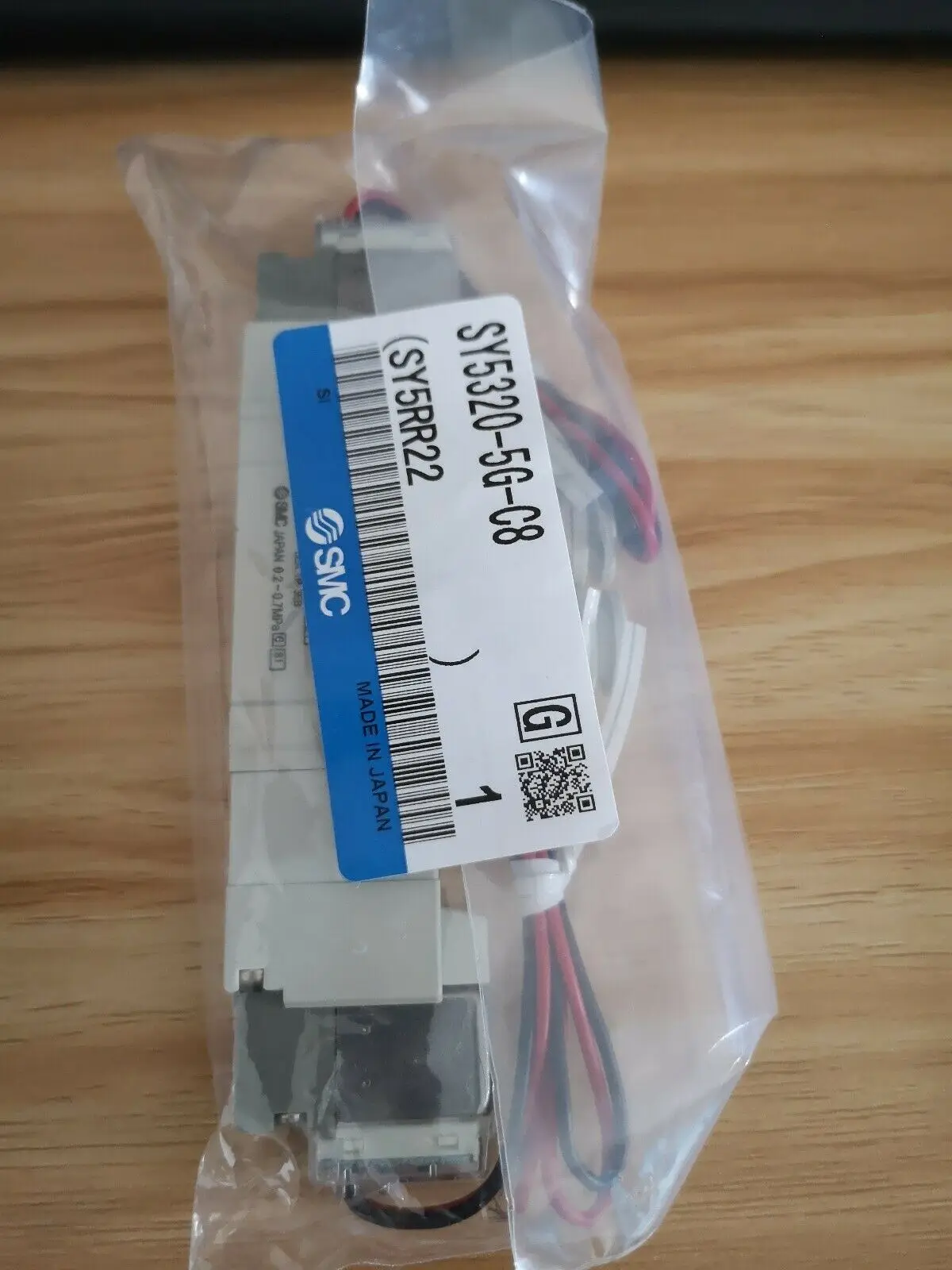 1PC New SMC SY5320-5G-C8 SY53205GC8 Solenoid Valve