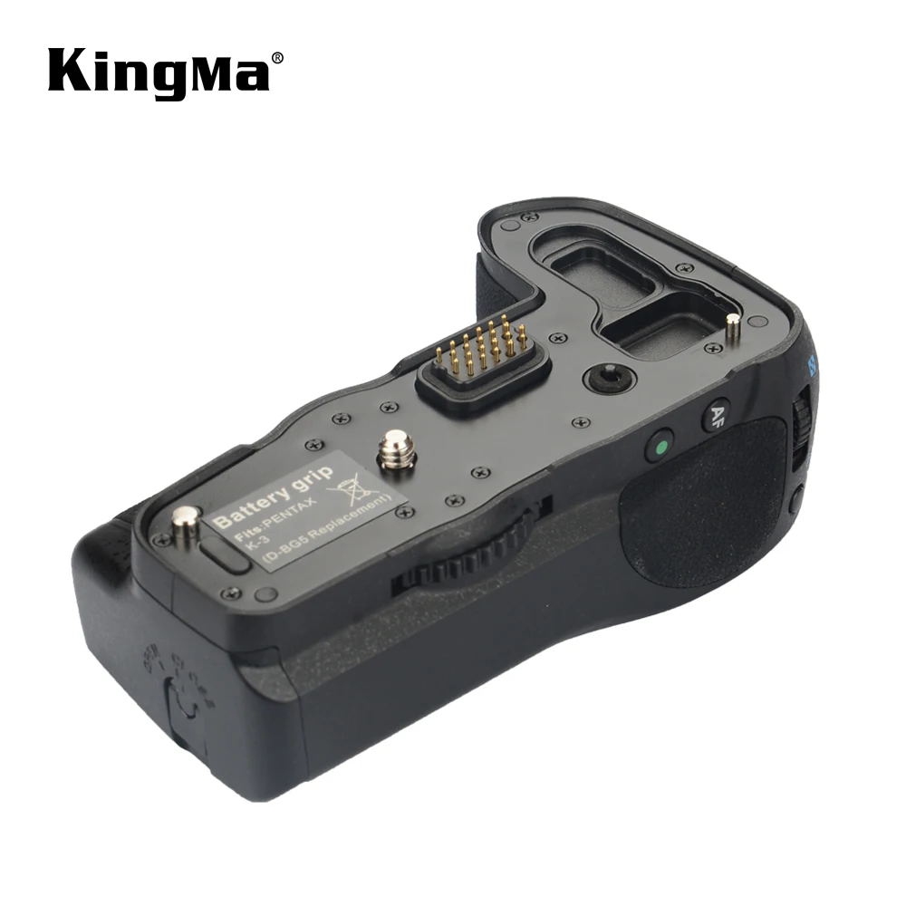 KingMa D-BG5 Vertical Battery Grip Battery Pack Grip Shooting Endurance Extension Grip For Pentax K-3 K3  Camera