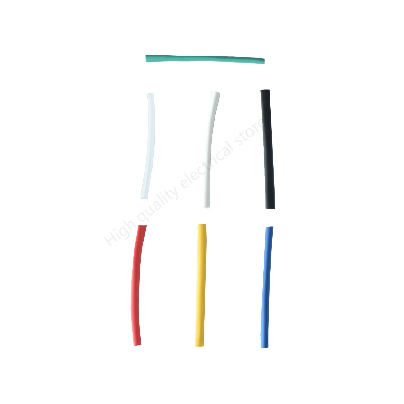 Kits de tubes thermorétractables pour câbles électriques de voiture, 140 pièces, manchon d'enveloppe, couleurs mélangées, 7 couleurs assorties