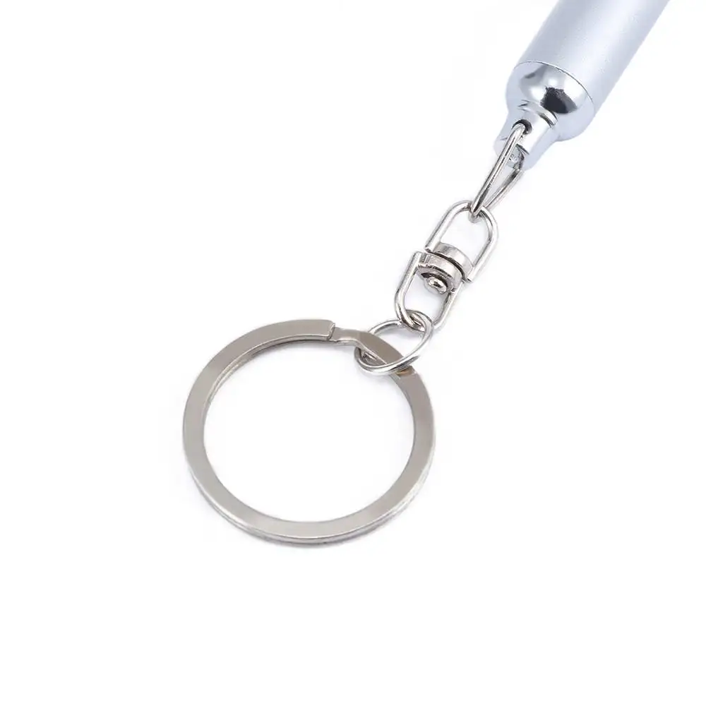 1Pcs Portable Mini LED UV Flashlight Torch Metal Pocket Flashlight UV Small Keychain Light Portable Lighting Dropshipping