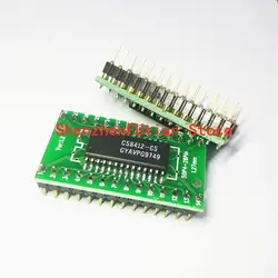 1pcs/lot CS8412-CS CS8412CS CS8412 CS8412-CP SOP28 conversion DIP28 The same pin pitch