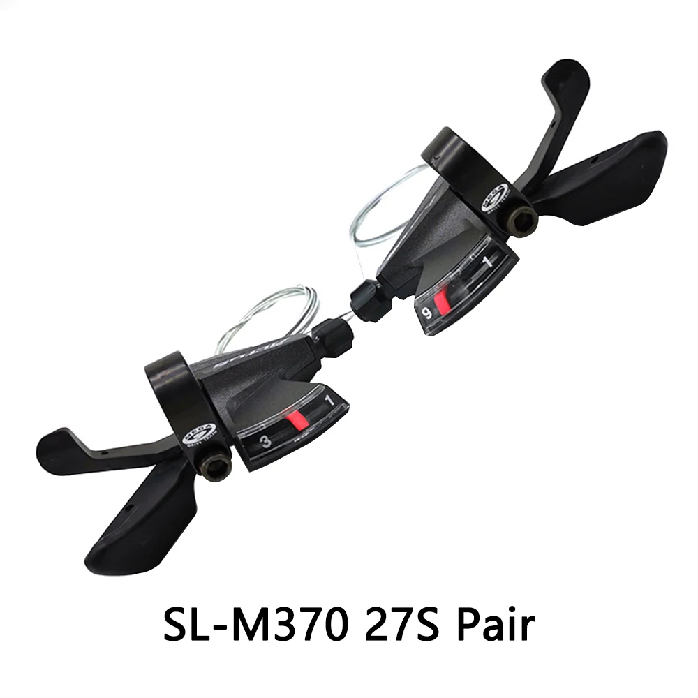 Bike Derailleurs SL-M370 MEGA 9 Drive Train 3/9 Speed 27 Speed Shift Lever MTB Bike Shifter Folding Bicycle Accessories