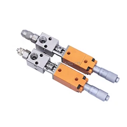 Free Shipping Pneumatic Double Acting Needle-Off (Tip-Seal) Dispensing Valve With Micrometer Tuner Glue Dispense Nozzle Valve