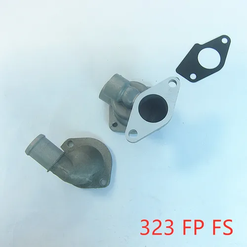 Imagen 2 del producto Junta de carcasa del termostato del sistema de refrigeración del motor, accesorios de coche para Mazda 323 family protege 1,8 2,0 FP FS Haima 3 Haima 7 483Q