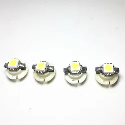 4PCS T5 B8.4D 5050 1SMD 측면 표시 등 자동차 조명 B8.4 LED 오토바이 게이지 대시 보드 램프 브랜드의 새로운 악기 전구 12V