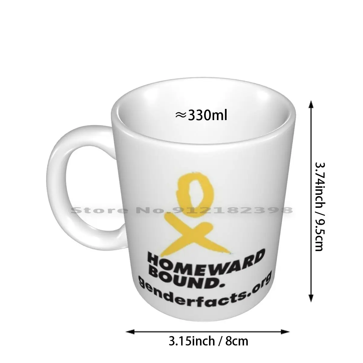 Gender Facts #02 Ceramic Mugs Coffee Cups Milk Tea Mug Homeward Bound Homeward Bound Projects Gender Facts Gender Fact Sheet