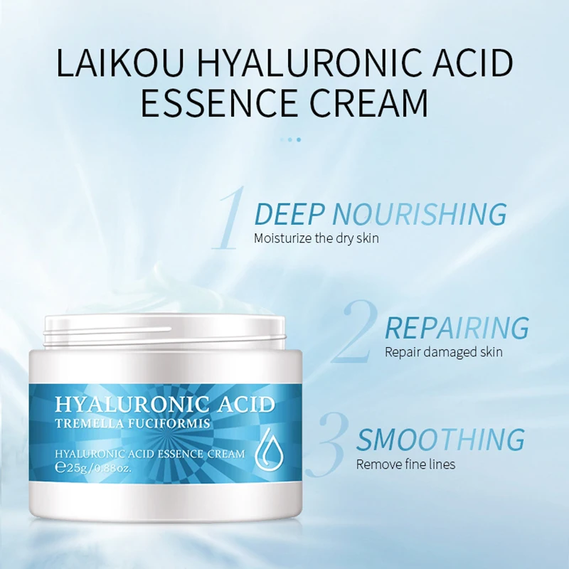 25g Sakura Snail Collagen Face Cream Keep Nourishing Remove Wrinkle Hyaluronic Acid Face Care Cream Vitamin C Even Skin Tone