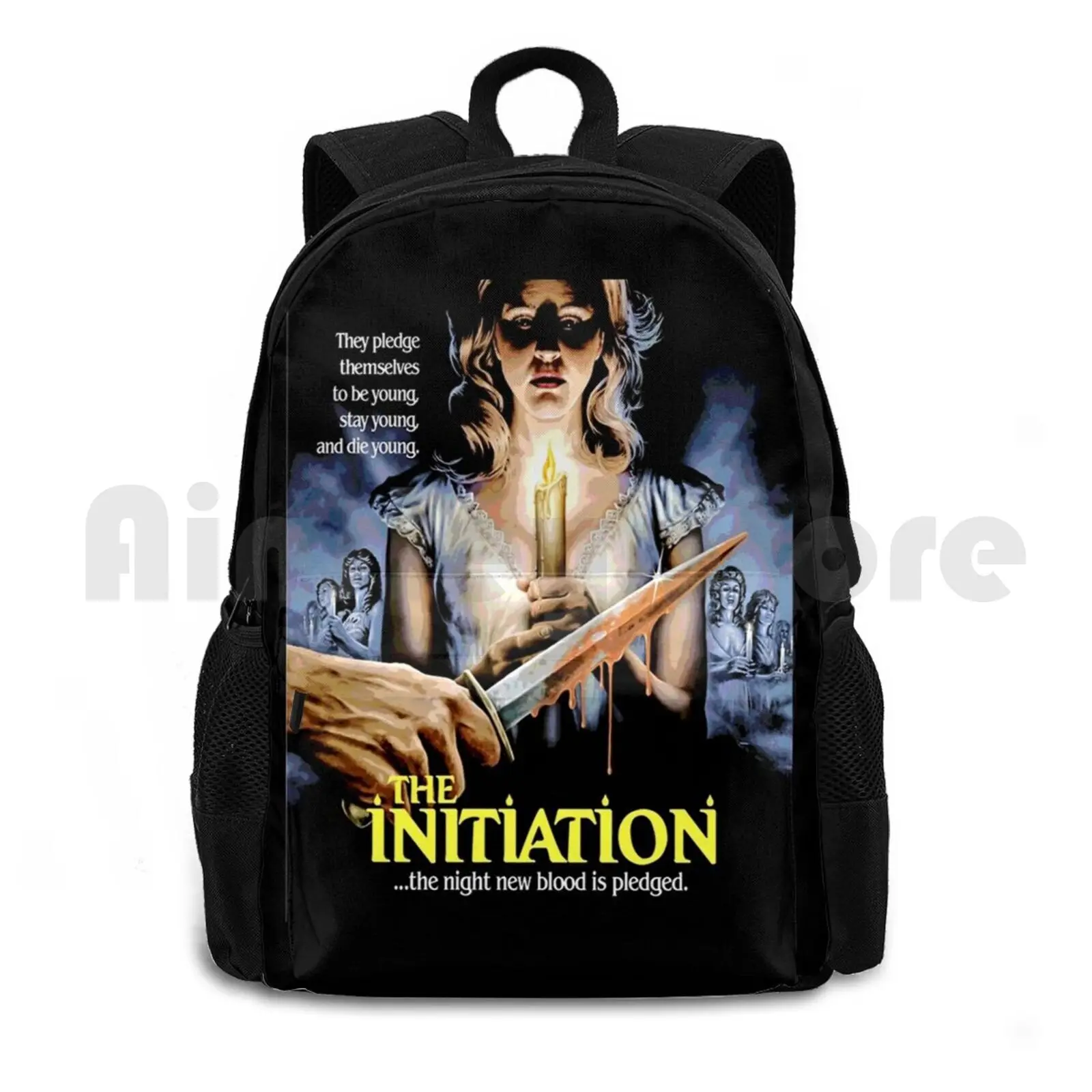 

The Initiation Outdoor Hiking Backpack Riding Climbing Sports Bag Horror Terror Horror Terror Movies Vintage Retro 80s 80s