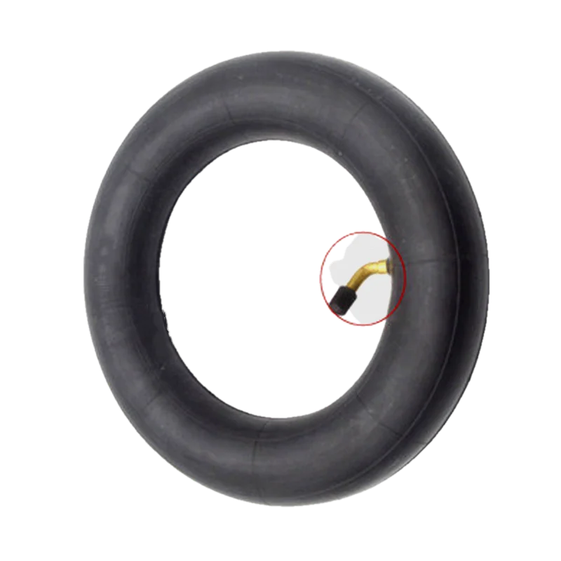 10นิ้วยาง10X2.5ยางด้านในกล้อง Bent วาล์ว45 90องศายางสำหรับรถเข็นเด็กทารก Pram จักรยานสามล้อ schwinn สกู๊ตเตอร์