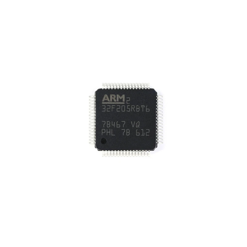 

10pcs/lot in stock STM32F205 STM32F205RBT6 STM32F205RB LQFP64 NEW free shipping