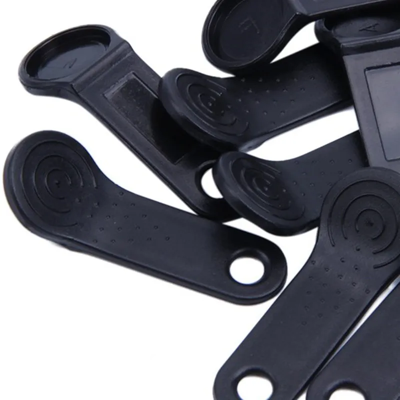 IButton-Placa de piezas TM, placa con montaje en pared, color negro, 10 DS1990A-F5