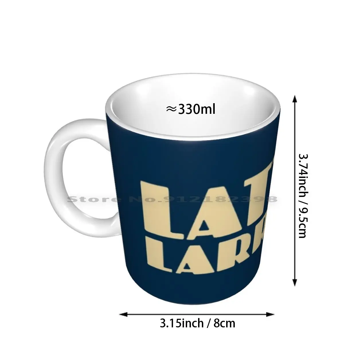 Latte Larry' ; S ( Coffee ) Vintage Color Ceramic Mugs Coffee Cups Milk Tea Mug Latte Larrys Curb Your Enthusiasm Enthusiast