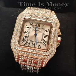 Top Brand Luxury Women Watches With Rhinestone Square Crystal Ladies Watch Quartz Famous Quality Watch Women