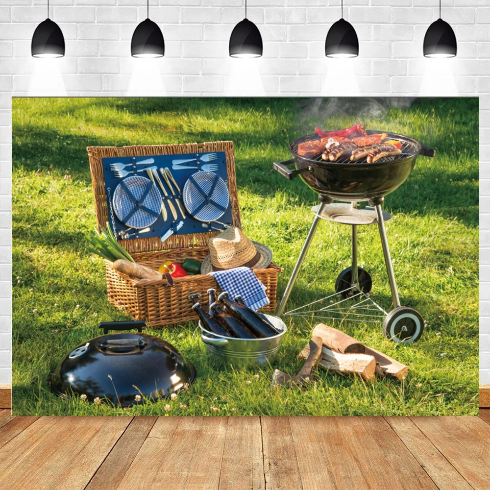 Yeele الربيع المراعي نزهة الشواء التصوير الفوتوغرافي خلفية التصوير Photophone صورة خلفية التصوير استوديو الصور