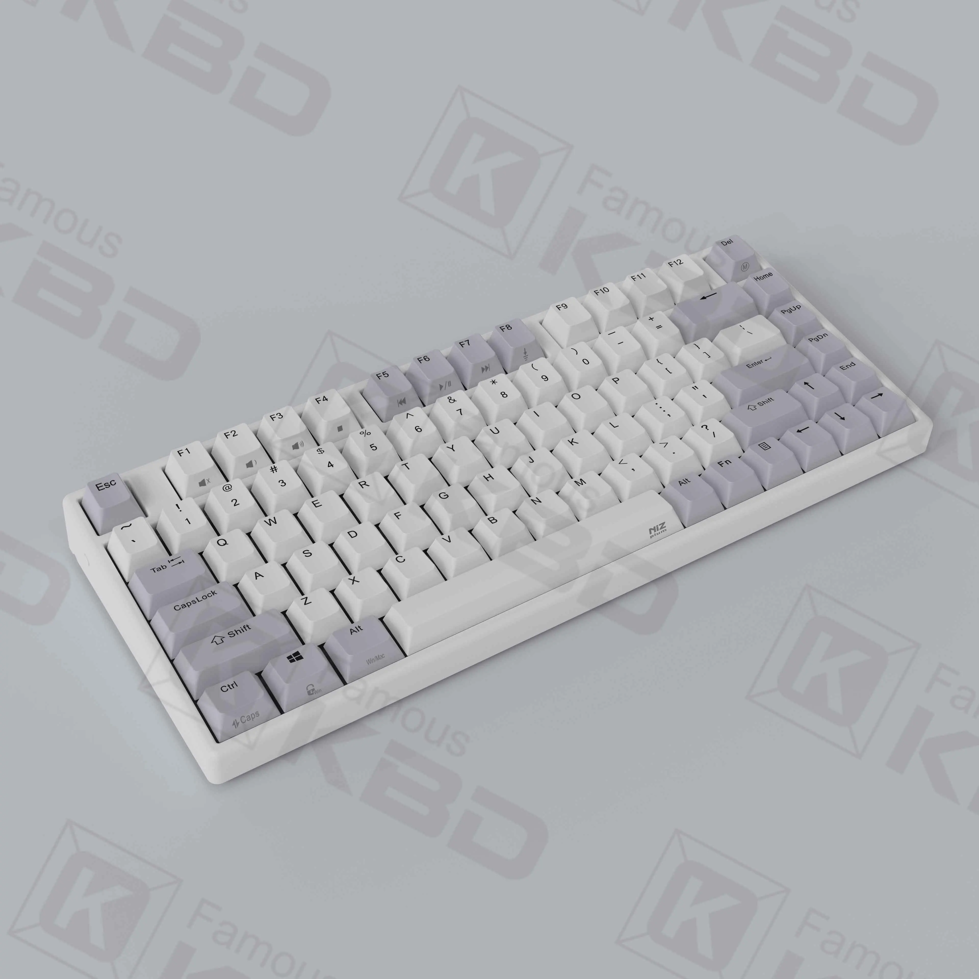 Imagem -05 - Niz-novo Teclado Programável Micro82 com Capacitância Modo Duplo sem Fio Teclas Cheias