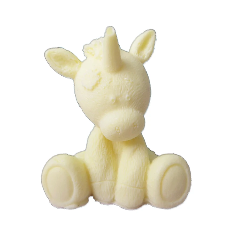 

Silicone animals mold for soap 3D Cute unicorn silicone cake molds fondant mould chocolate mousse candle resin clay molds