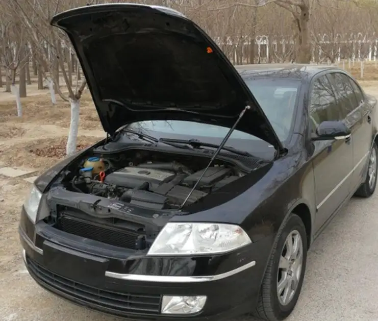 Dla Skoda Octavia 1Z 2004-2013 Zmodyfikuj wspornik podnośnika Przednia maska silnika Modyfikacja amortyzatorów Sprężyna gazowa Amortyzator Cylinder Tłoczysko