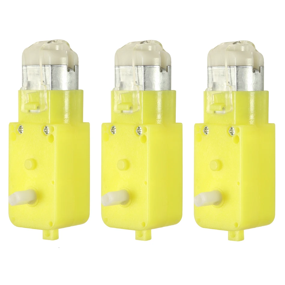 TT Motor Mobil Pintar Robot Gear Motor untuk Arduino Diy Kit Roda Mobil Pintar Sasis Motor Robot Remote Control Mobil DC Gear Motor