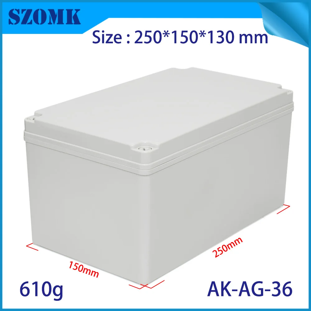 

Outdoor Waterproof Power Box ABS Plastic IP65 Electric Control Enclosure Indoor Wire Shell Connection Cable Branch