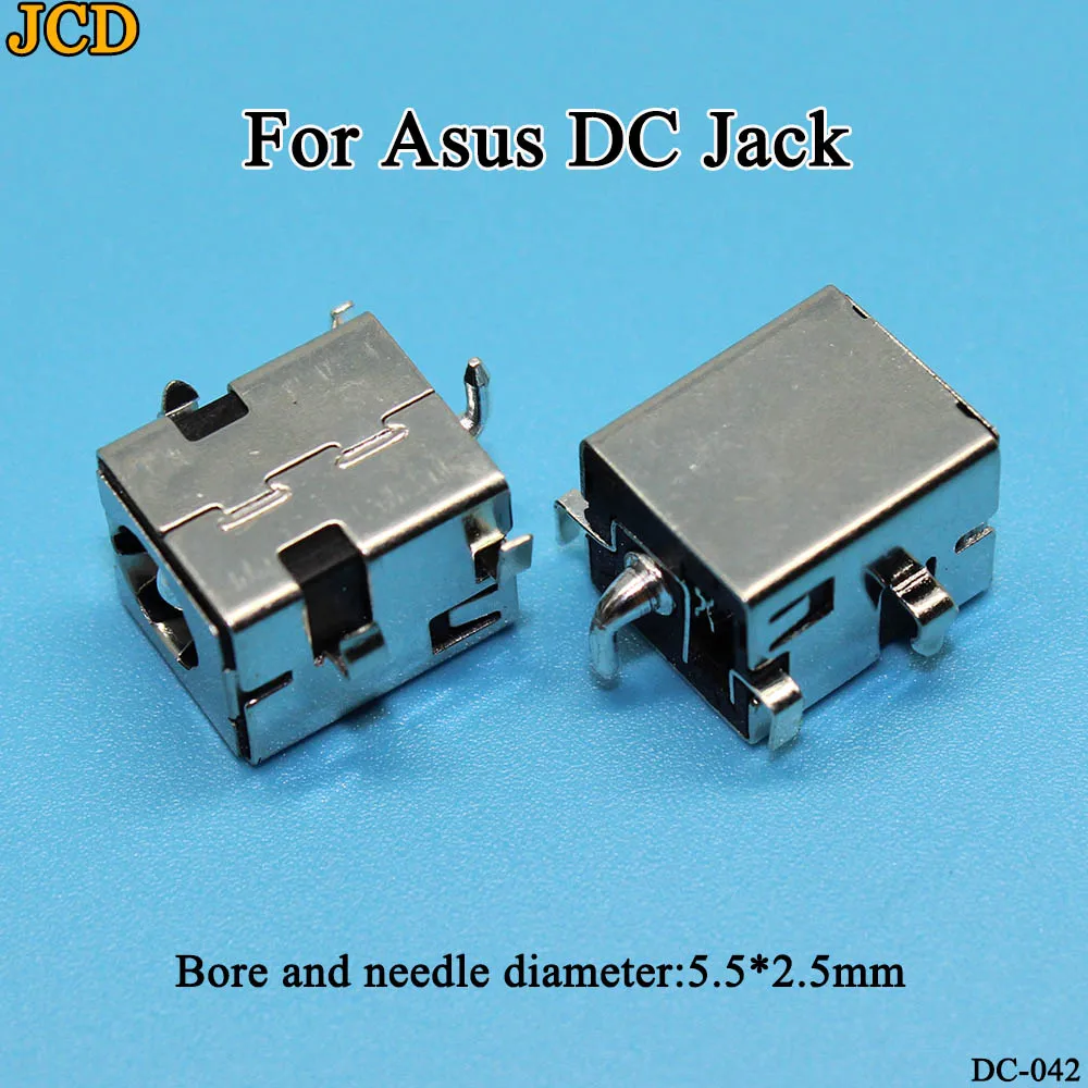 JCD 1pcss/lot New 2.5mm DC Power Jack for Asus A52 A53 K52 K53 X52 X53 X54 X55 X43 X42 U52 U30 U47 U50 Laptop charging socket