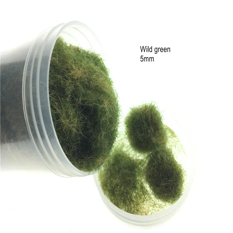 5MM Static Nylon Grass Powder Modeling Hobby Craft Accessory Miniature Scene Model Material Turf Flock Lawn