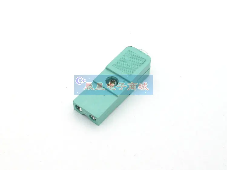 1 pair CZ-200 small two-wire electric screwdriver plug 2-core power socket DC power plug connector 2 pins green