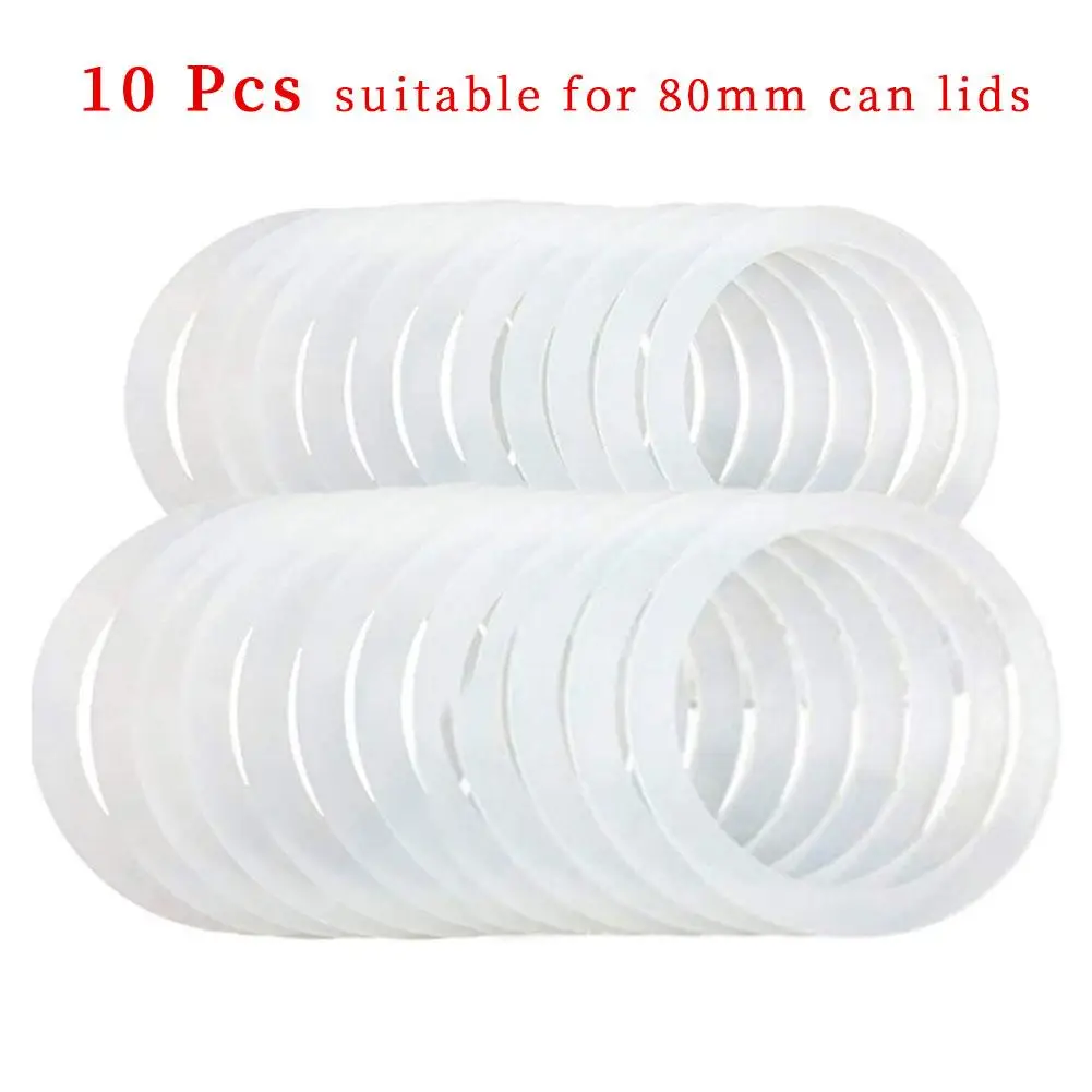 10pcs O-Rings Gaskets Seals Silicone Sealing Strip Gasket Ring Washer Fit 70mm 86mm Clamp Ferrule For Home Homebrew Dairy