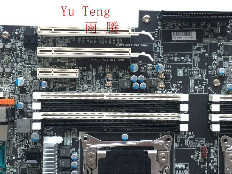 for Lenovo Thinkstation P900 motherboard X99 dual-channel workstation motherboard 00FC877 P910 motherboard 100% test OK delivery