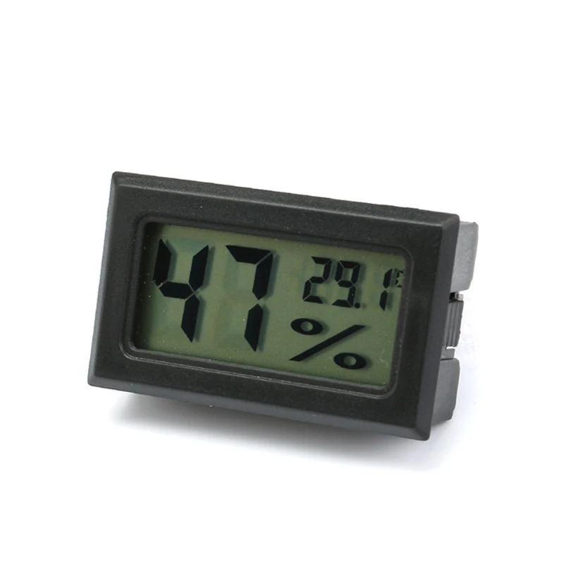 Mini Digitale Hygrometer Thermometer Lcd Temperatuur Vochtigheid Meter 10% ~ 99% Rh Vocht Sensor Meter Temperatuurmeter